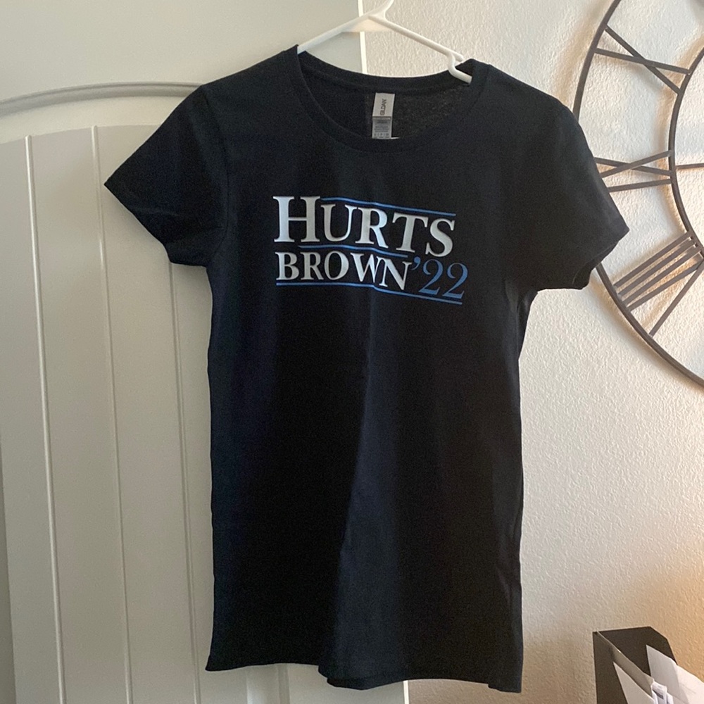 Philadelphia Eagles Hurts/Brown ‘22 Women’s T-Shirt